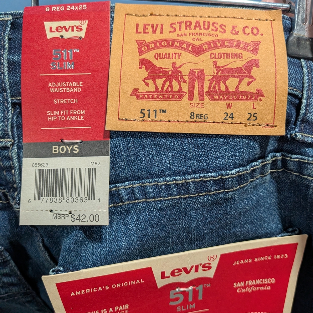 Levi's 511 Slim Boys' Jeans - Classic Blue